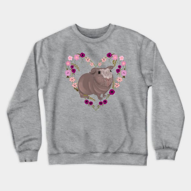 Skinny Pig Floral Crewneck Sweatshirt by Blossom & Ivy